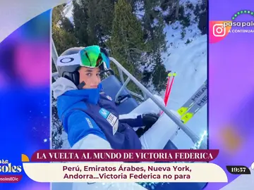 Victoria Federica continúa su viaje por el mundo: ¡Ahora está esquiando en Andorra! Victoria Federica continúa su viaje por el mundo: ¡Ahora está esquiando en Andorra!