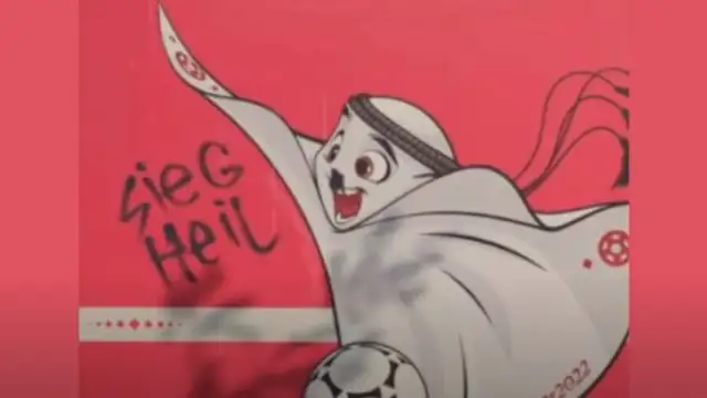 ¿Aficionados ucranianos detenidos por vandalismo en Qatar 2022? El vídeo viral que se está difundiendo está manipulado ¿Aficionados ucranianos detenidos por vandalismo en Qatar 2022? El vídeo viral que se está difundiendo está manipulado