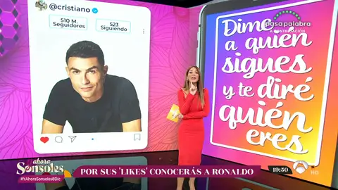 Tamara Gorro analiza las redes de Cristiano Ronaldo… ¡No ha dejado de seguir al Manchester! Tamara Gorro analiza las redes de Cristiano Ronaldo… ¡No ha dejado de seguir al Manchester!