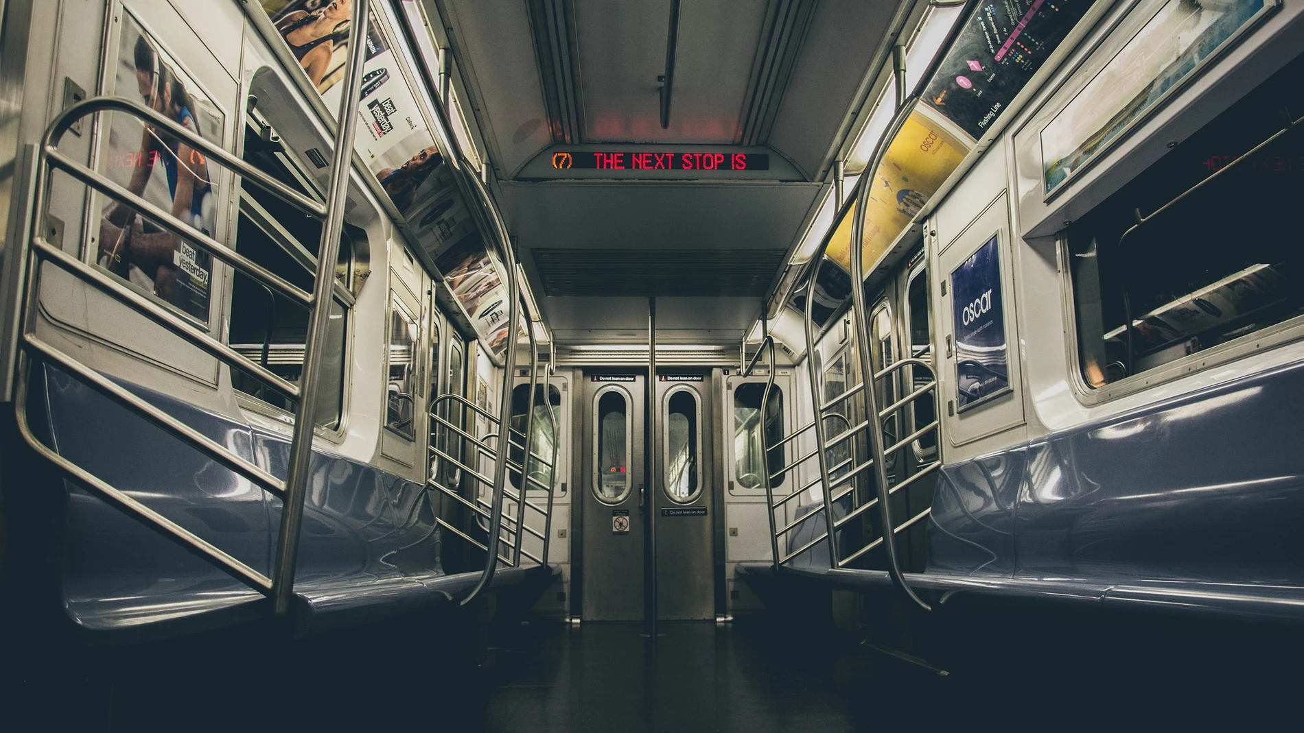 Un vagón de metro