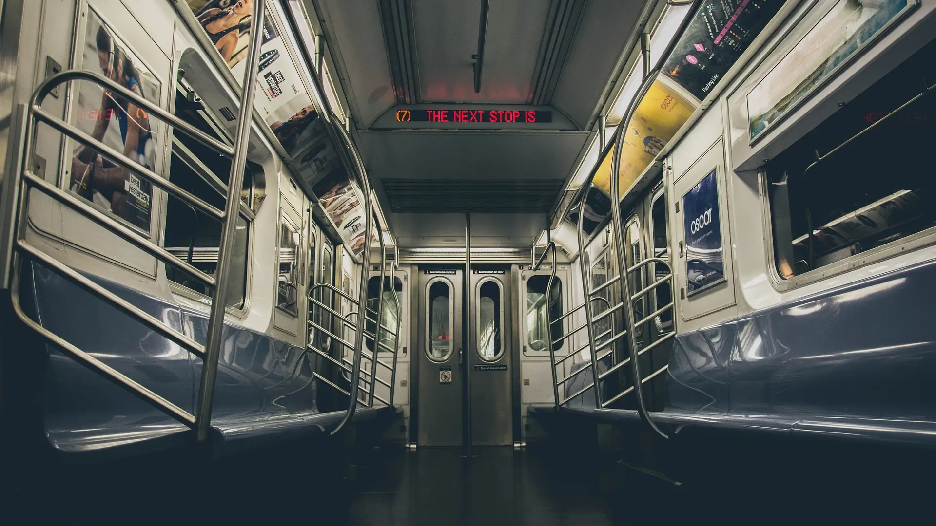 Un vagón de metro Un vagón de metro