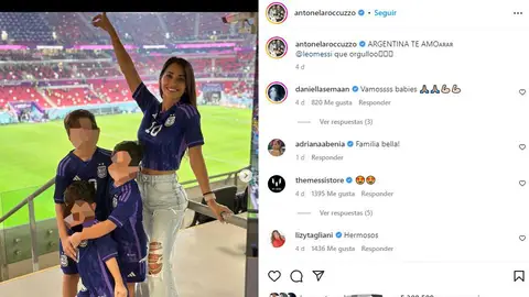Instagram Antonela Rocuzzo Instagram Antonela Rocuzzo