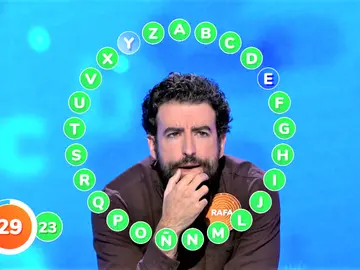 ¿Opciones de bote? Rafa pone suspense tras empatar con Orestes a 23 en ‘El Rosco’ ¿Opciones de bote? Rafa pone suspense tras empatar con Orestes a 23 en ‘El Rosco’