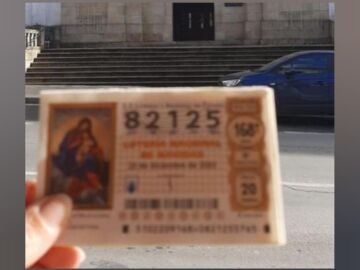 Décimo de Lotería de Navidad 