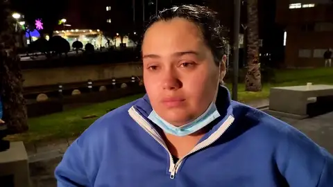 Madre Daniel, bebé desaparecido con su abuelo Madre Daniel, bebé desaparecido con su abuelo