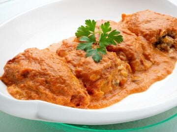 Receta de piquillos rellenos de hortalizas, de Karlos Argui&ntilde;ano
