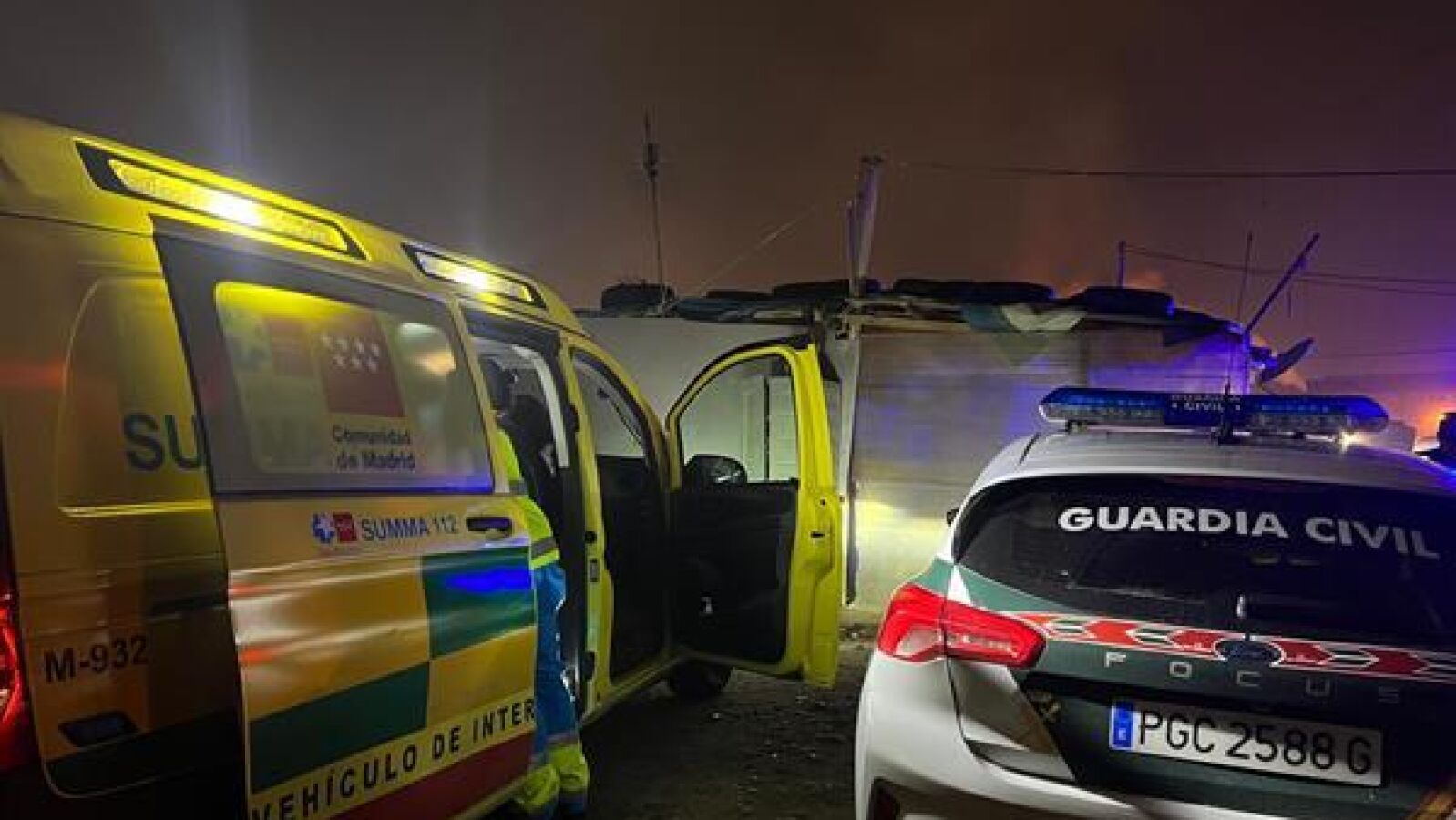 Un hombre de 32 años herido por arma blanca en Madrid