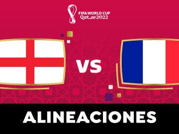 Alineaciones de Inglaterra y Francia hoy en el partido de cuartos de final del Mundial de Qatar