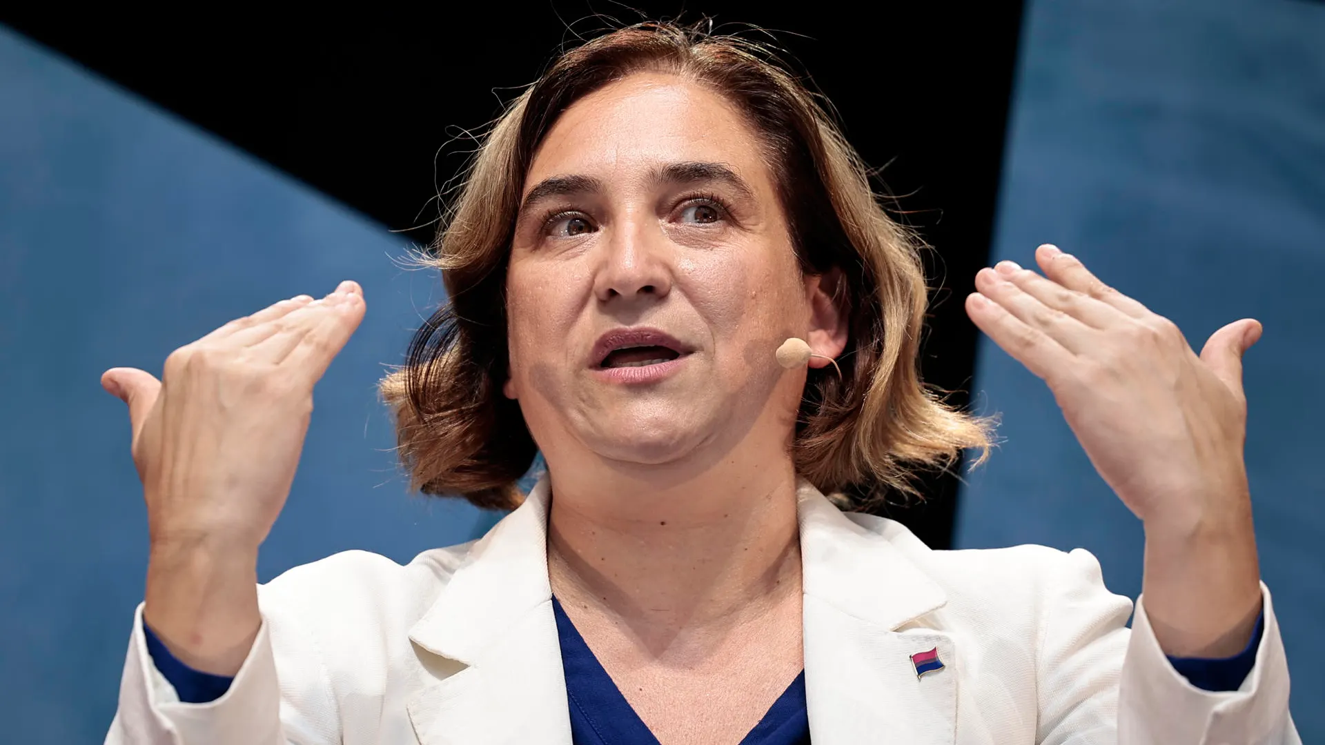 Ada Colau visita Kiev para apoyar a Ucrania en la guerra ante Rusia