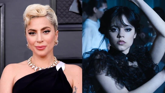 Lady Gaga y Jenna Ortega Lady Gaga y Jenna Ortega