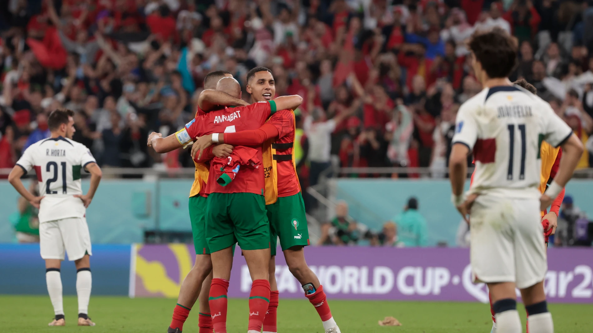 Marruecos elimina a Portugal de Cristiano y avanza a semifinales del Mundial
