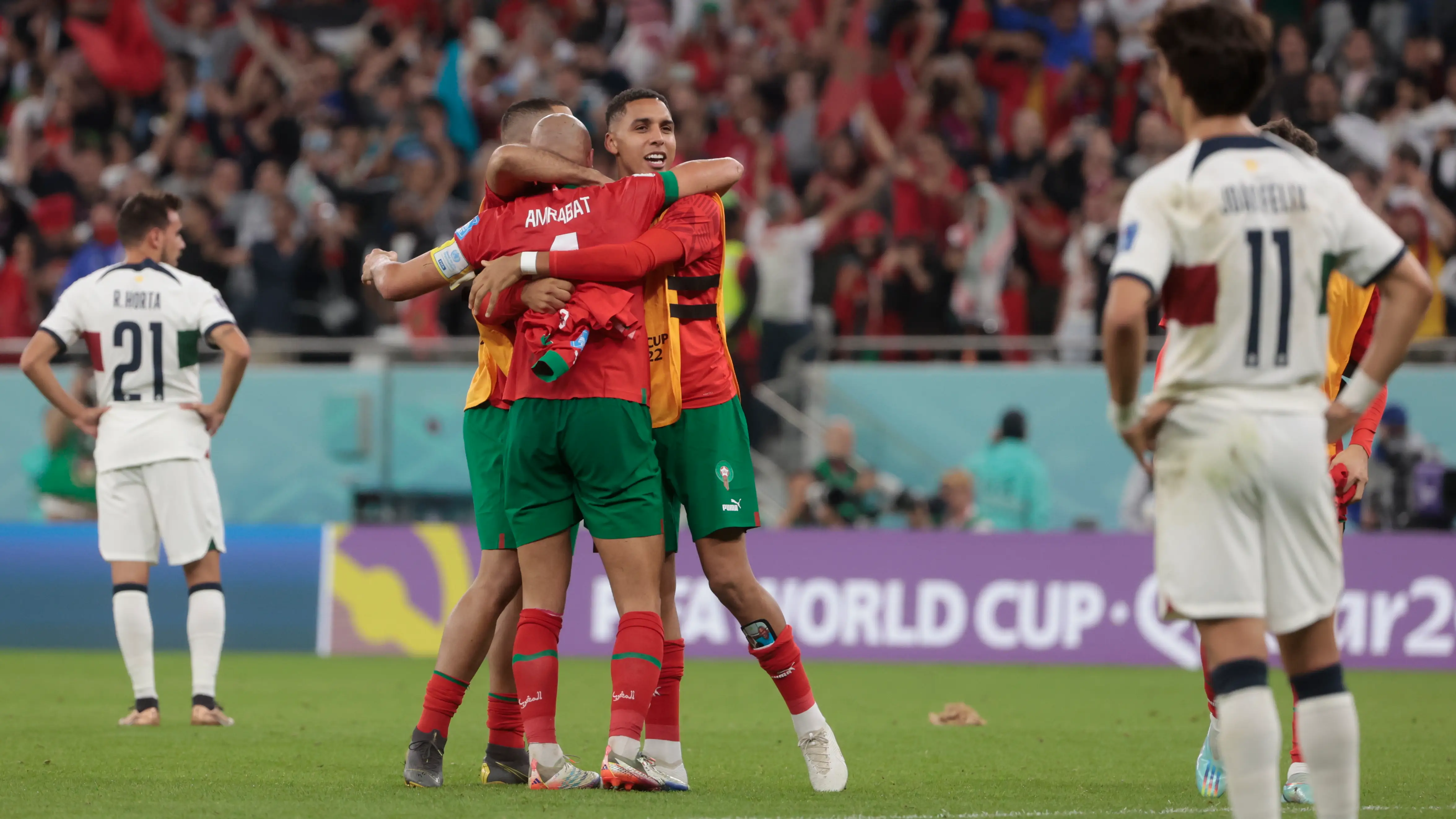 Marruecos elimina a la Portugal de Cristiano y avanza a semifinales del Mundial Marruecos elimina a la Portugal de Cristiano y avanza a semifinales del Mundial