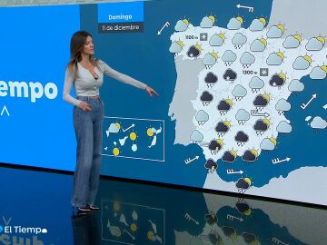 El puente se marcha con lluvia, fr&iacute;o en el norte y nieve en las monta&ntilde;as