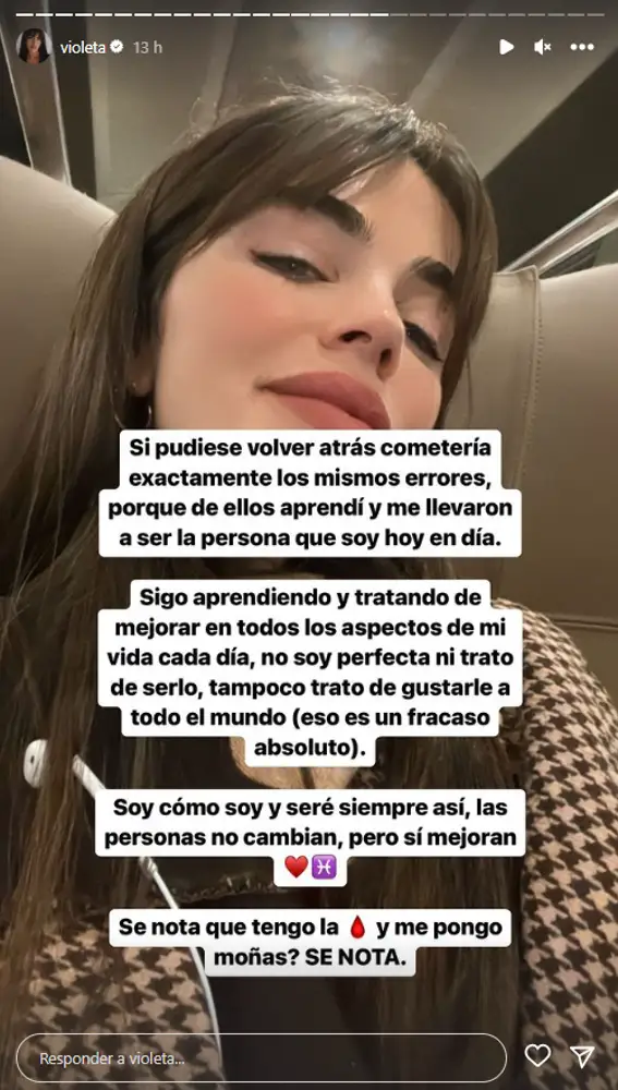 Captura Instagram Violeta Mangriñán
