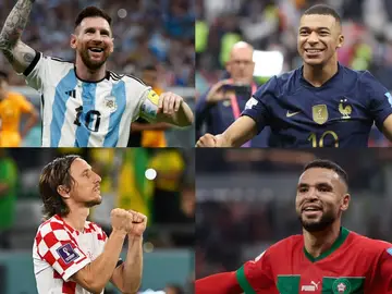 Las estrellas de los cuatro equipos que lucharán por el Mundial de Qatar Las estrellas de los cuatro equipos que lucharán por el Mundial de Qatar