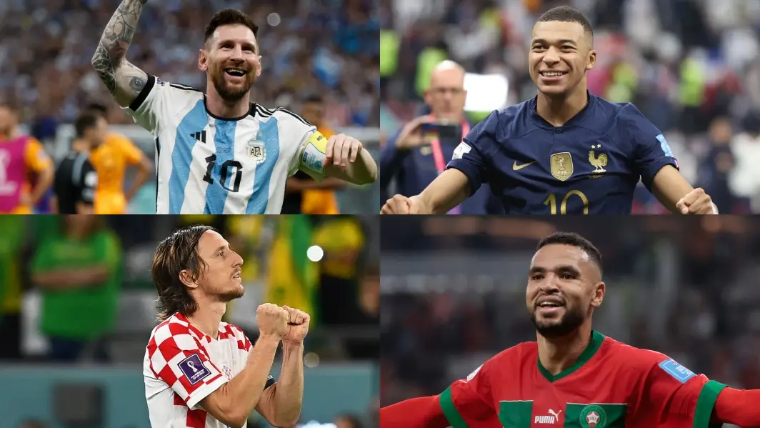 Las estrellas de los cuatro equipos que lucharán por el Mundial de Qatar Las estrellas de los cuatro equipos que lucharán por el Mundial de Qatar