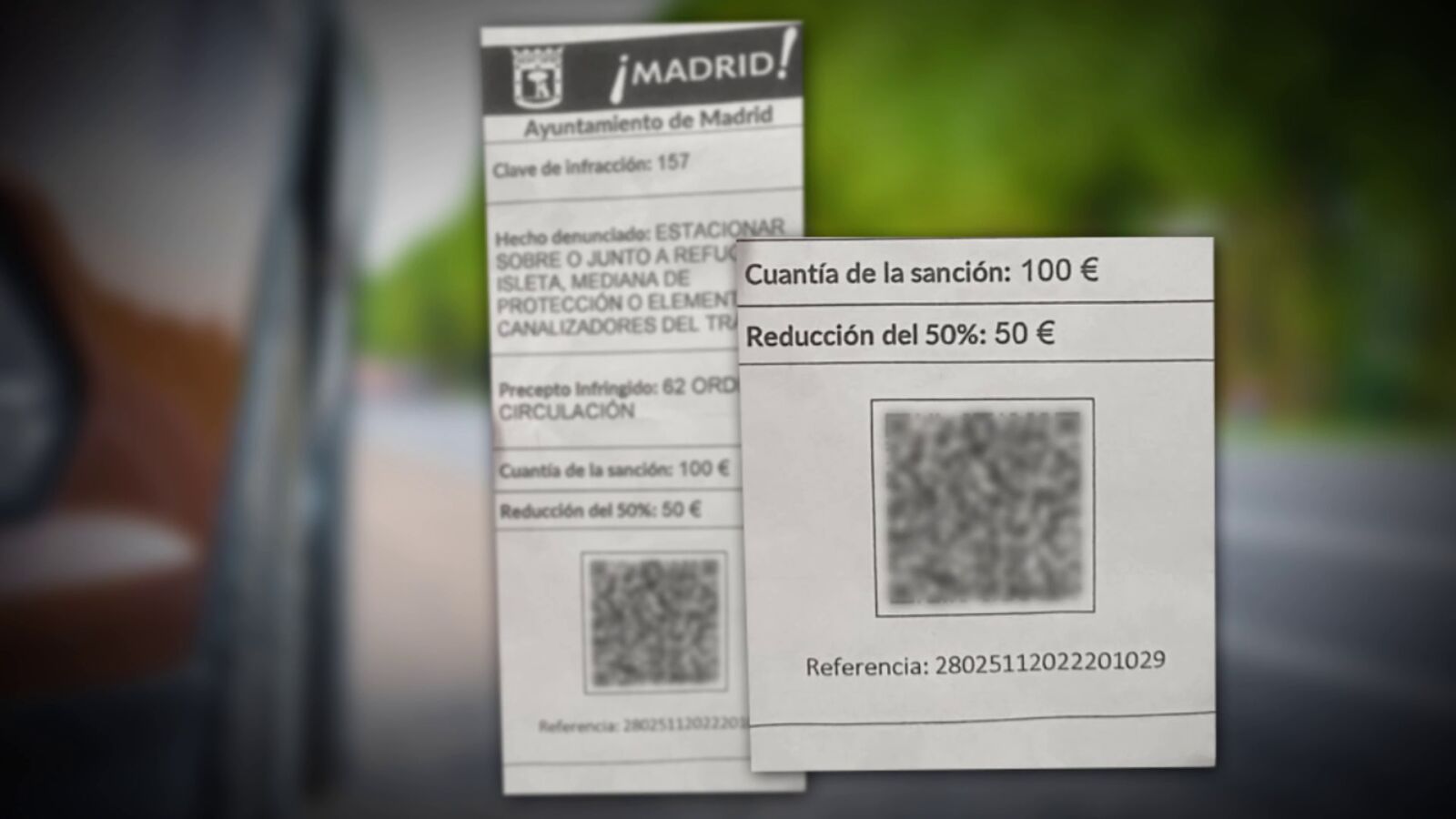 No, no son verdaderas multas de tráfico colgadas en parabrisas: Madrid alerta de una nueva estafa