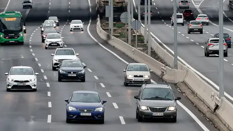 Estado del tráfico en la Nacional II, sentido entrada a Madrid este domingo, jornada en la que tiene lugar la Operación Retorno tras el Puente de la Constitución y la Inmaculada. Estado del tráfico en la Nacional II, sentido entrada a Madrid este domingo, jornada en la que tiene lugar la Operación Retorno tras el Puente de la Constitución y la Inmaculada.
