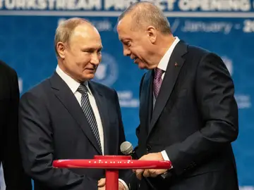 Putin y Erdogan en 2020 Putin y Erdogan en 2020