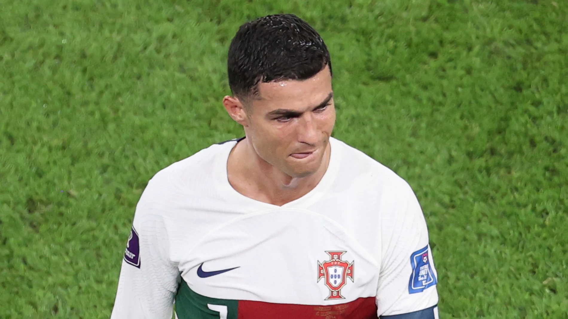 Cristiano se marcha entre lágrimas tras el KO de Portugal