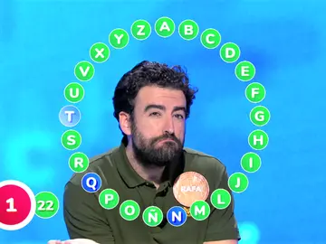 Rafa, a la desesperada en ‘El Rosco’: ¿empatará con Orestes de chiripa con su última respuesta? Rafa, a la desesperada en ‘El Rosco’: ¿empatará con Orestes de chiripa con su última respuesta?