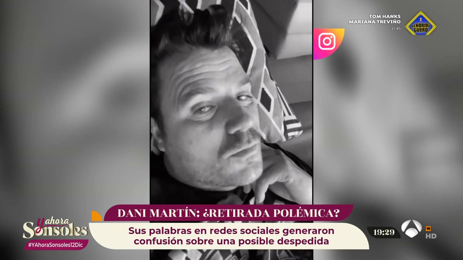 Dani Martín deja claro que se han malinterpretado sus palabras: 
