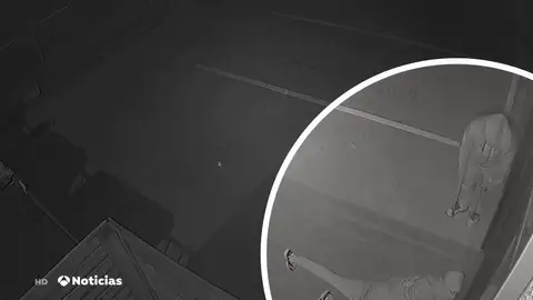 El momento en que son pillados los ladrones El momento en que son pillados los ladrones