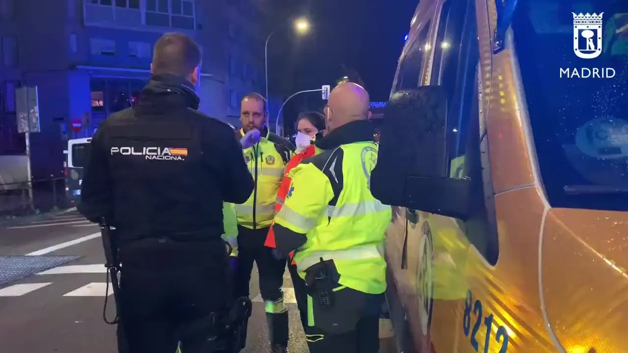 Acuchillan a un hombre en Madrid