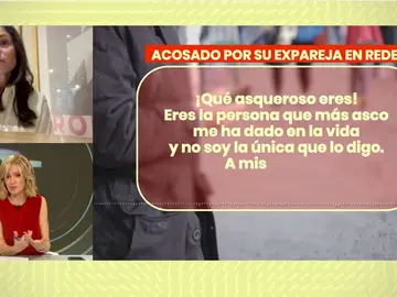 Acosado por su expareja en redes. Acosado por su expareja en redes.