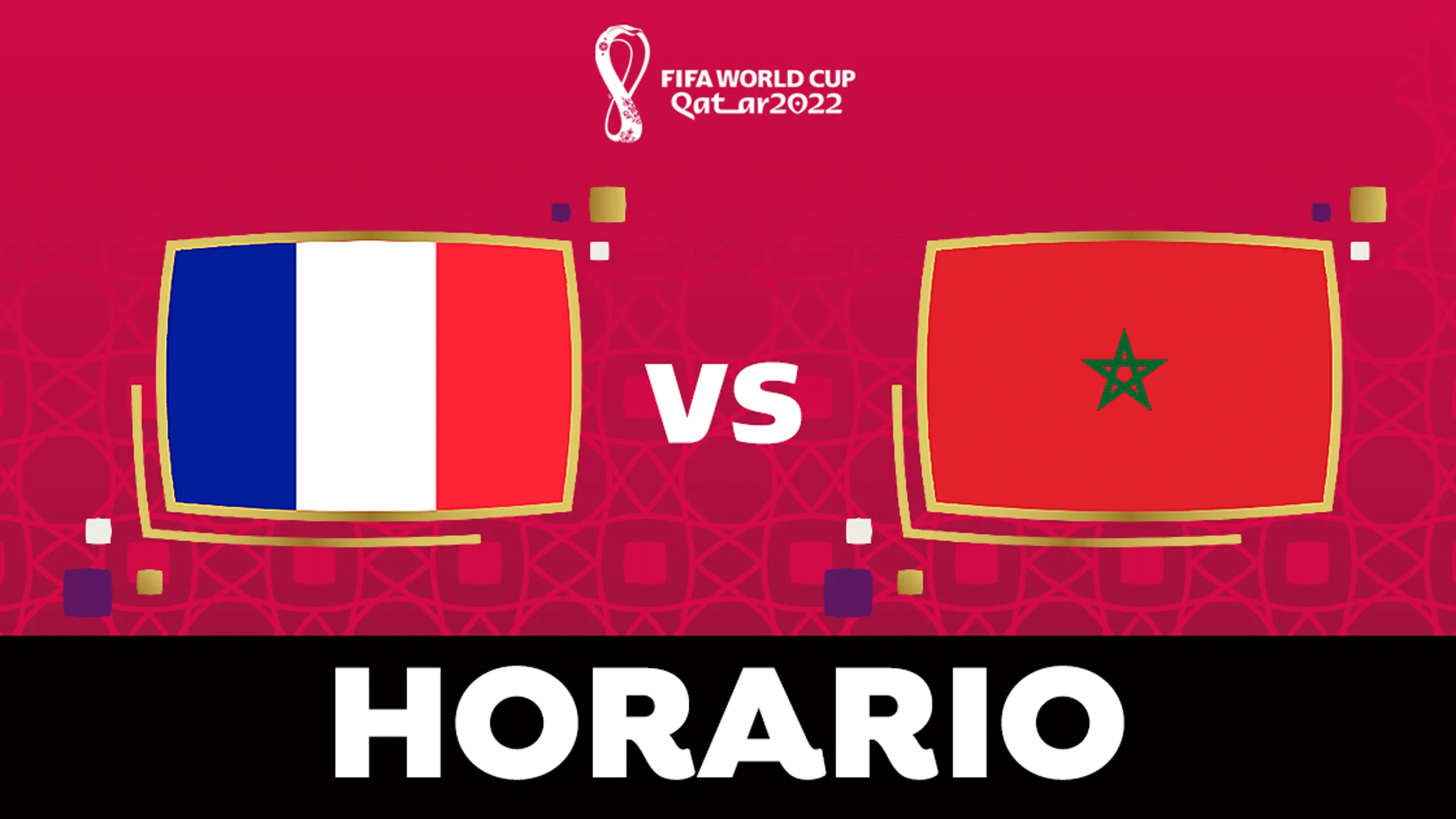 Francia - Horario dónde ver en directo el partido de semifinales del Mundial de Qatar 2022