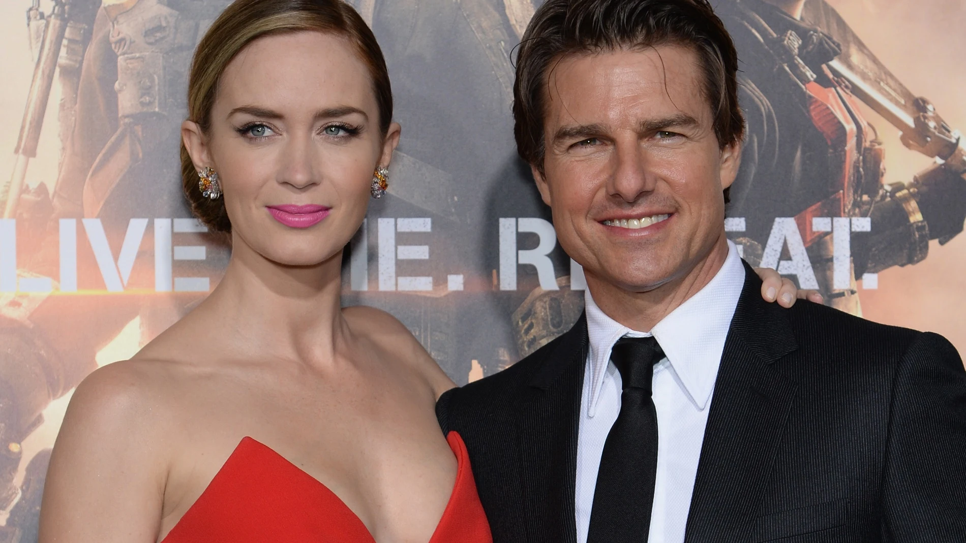 Emily Blunt y Tom Cruise