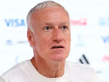 Deschamps, en rueda de prensa Deschamps, en rueda de prensa
