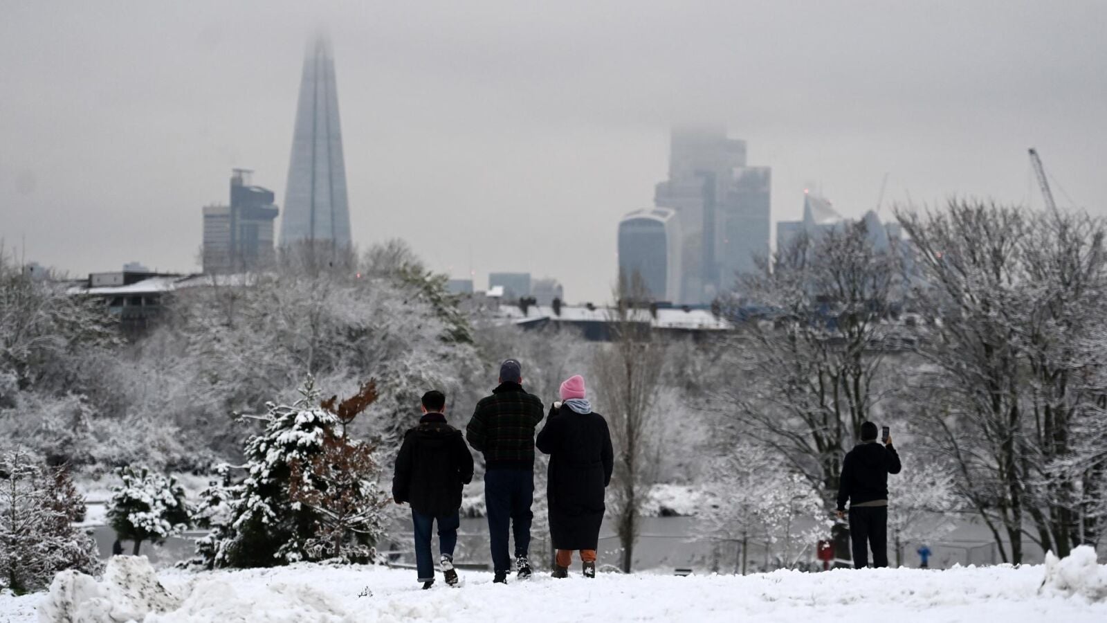 El temporal en Reino Unido deja temperaturas de 15 grados bajo cero y las comunicaciones al borde del colapso