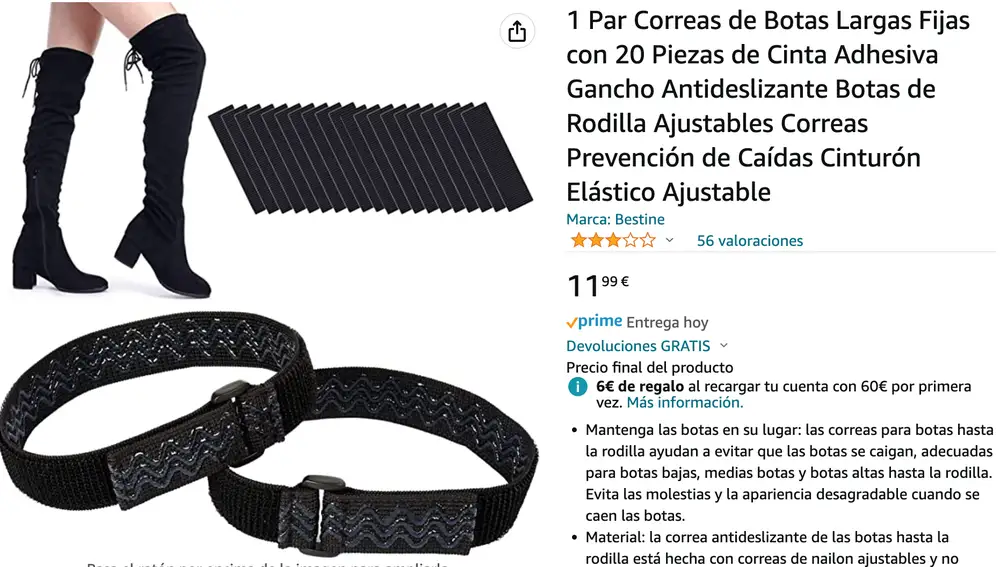 Ligas para botas altas