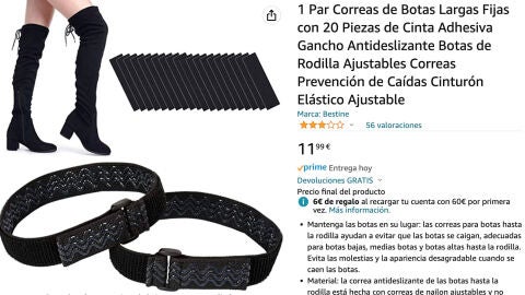 Ligas para botas altas