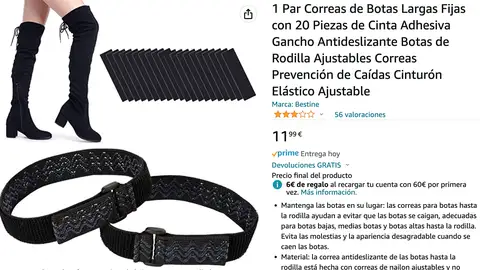 Ligas para botas altas Ligas para botas altas