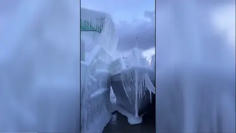 Barcos congelados Barcos congelados