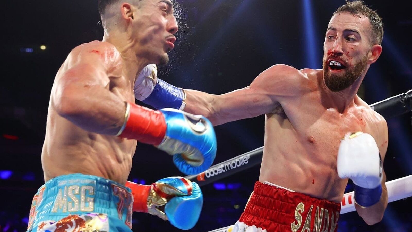 El boxeador Sandor Martín: 
