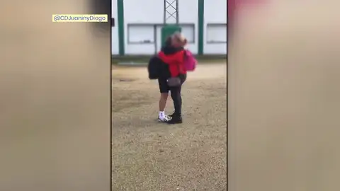 Emotivo reencuentro. Emotivo reencuentro.