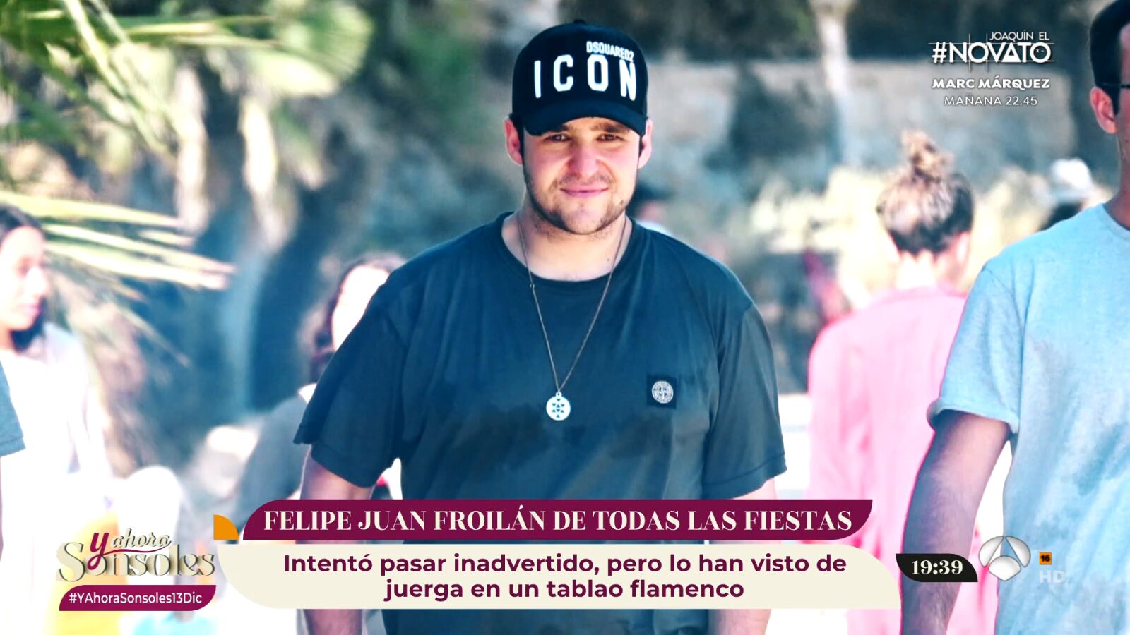 Froilán vuelve al foco mediático disfrutando del ocio nocturno de la capital madrileña