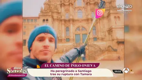 Iñigo Onieva, más espiritual que nunca haciendo el Camino de Santiago Iñigo Onieva, más espiritual que nunca haciendo el Camino de Santiago