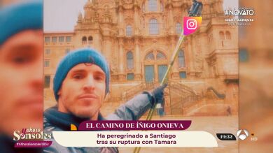 Iñigo Onieva, más espiritual que nunca haciendo el Camino de Santiago tras su ruptura con Tamara Falcó