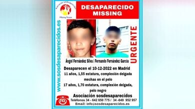 Aumenta la preocupación por los niños desaparecidos en Madrid: 