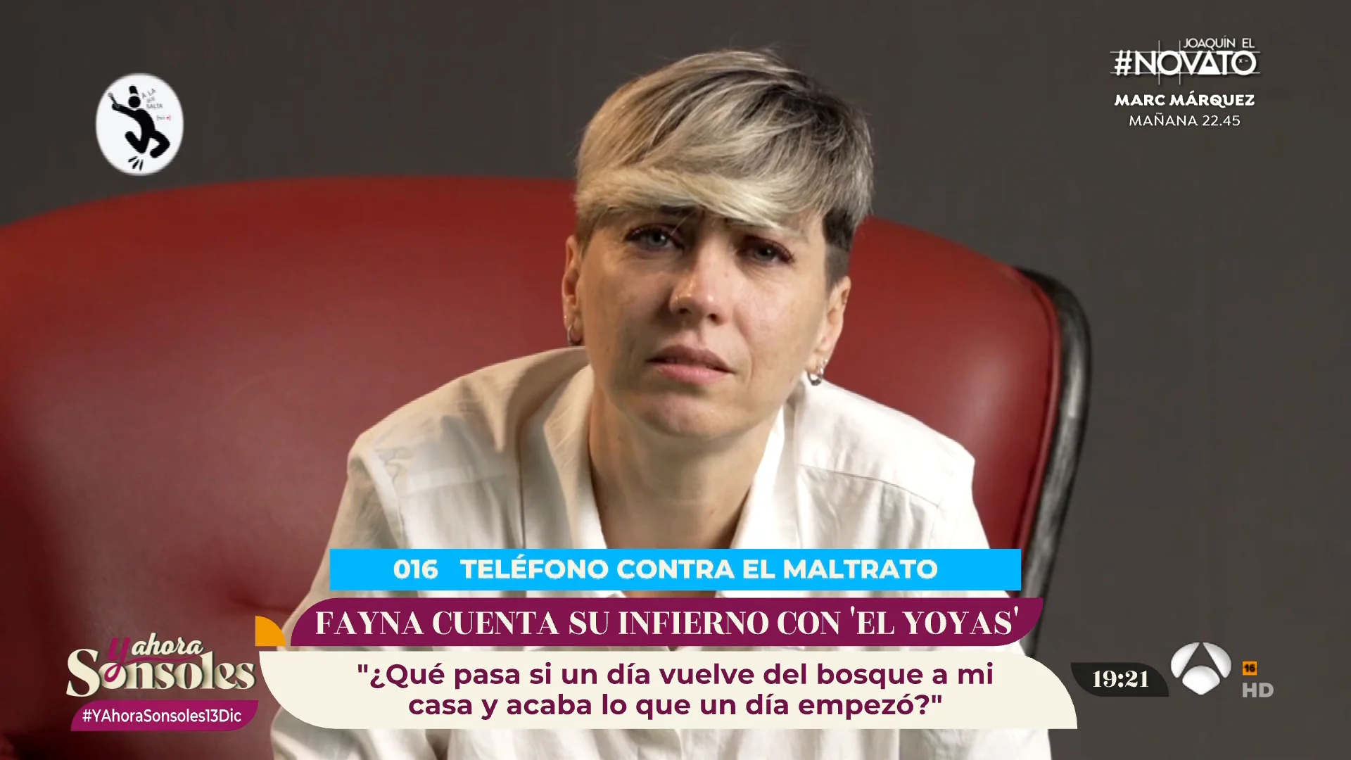 Fayna Bethencourt cuenta toda su historia de maltrato: "&iquest;Qu&eacute; pasar&iacute;a si vuelve y acaba con lo que un d&iacute;a empez&oacute;?"
