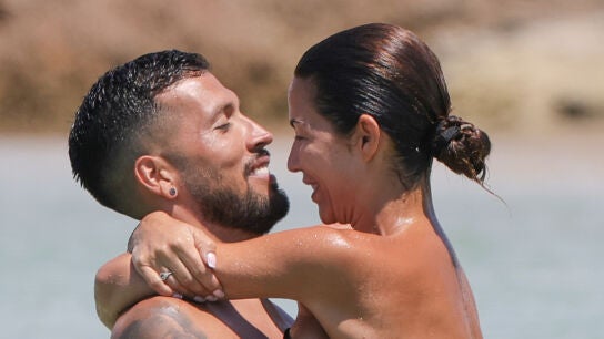 Tamara Gorro y Ezequiel Garay
