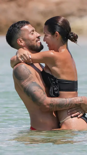 Tamara Gorro y Ezequiel Garay Tamara Gorro y Ezequiel Garay