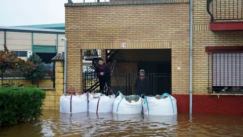 El paso de la borrasca Efraín ha dejado intensas lluvias El paso de la borrasca Efraín ha dejado intensas lluvias