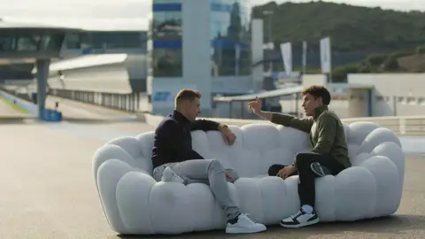 La confesión de Marc Márquez a Joaquín: “Si tuviera un hijo me gustaría que fuera piloto de MotoGP, siempre que lo escogiera él” La confesión de Marc Márquez a Joaquín: “Si tuviera un hijo me gustaría que fuera piloto de MotoGP, siempre que lo escogiera él”