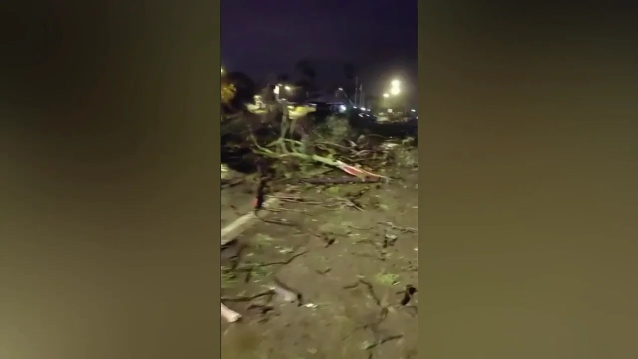 Las impresionantes imágenes del tornado que ha arrasado varias zonas de Jerez Las impresionantes imágenes del tornado que ha arrasado varias zonas de Jerez