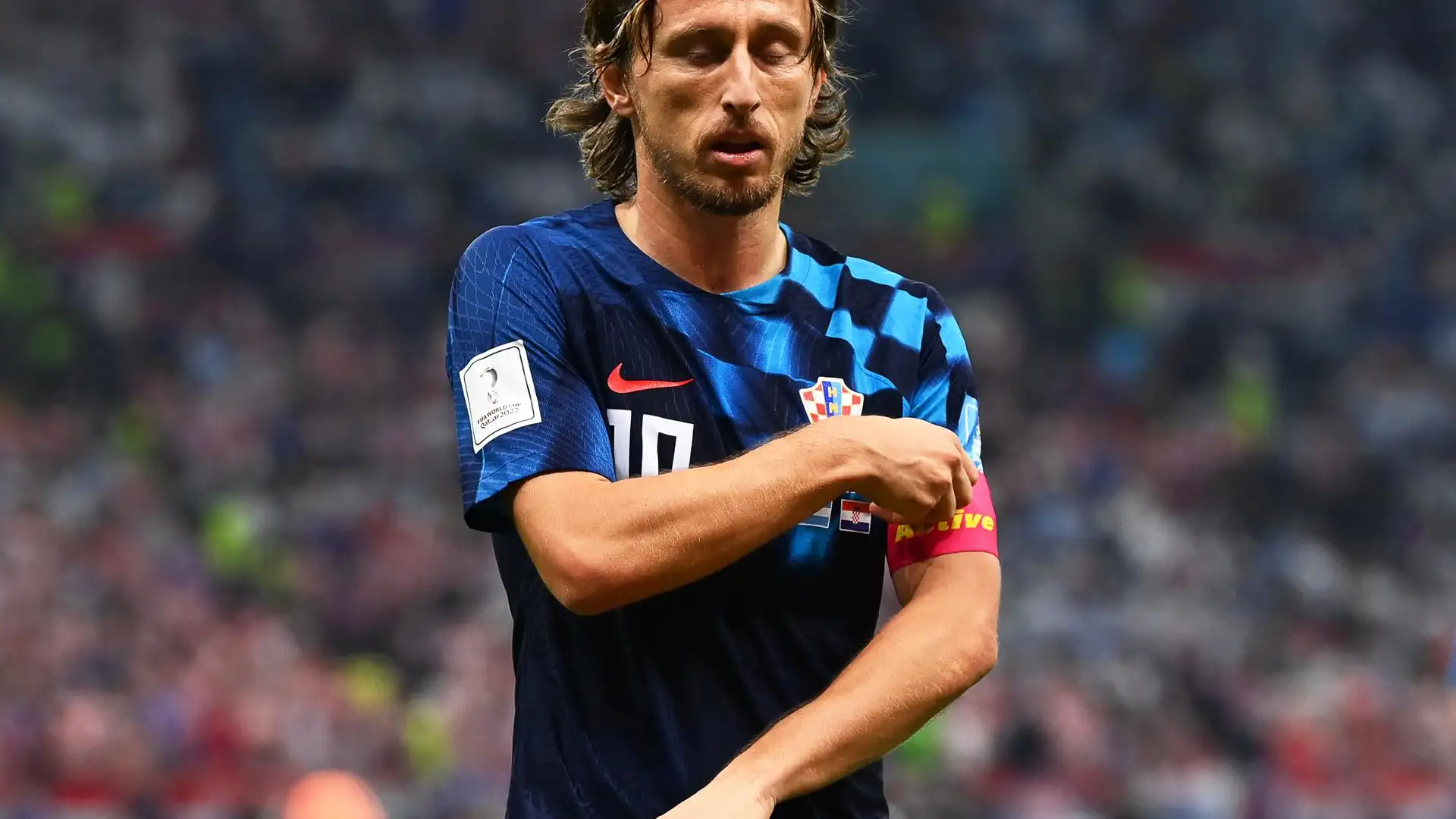Luka Modric, en el partido contra Argentina Luka Modric, en el partido contra Argentina